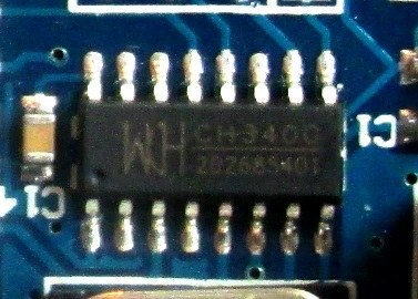 CH340 USB-Seri Dönüştürücü Entegre